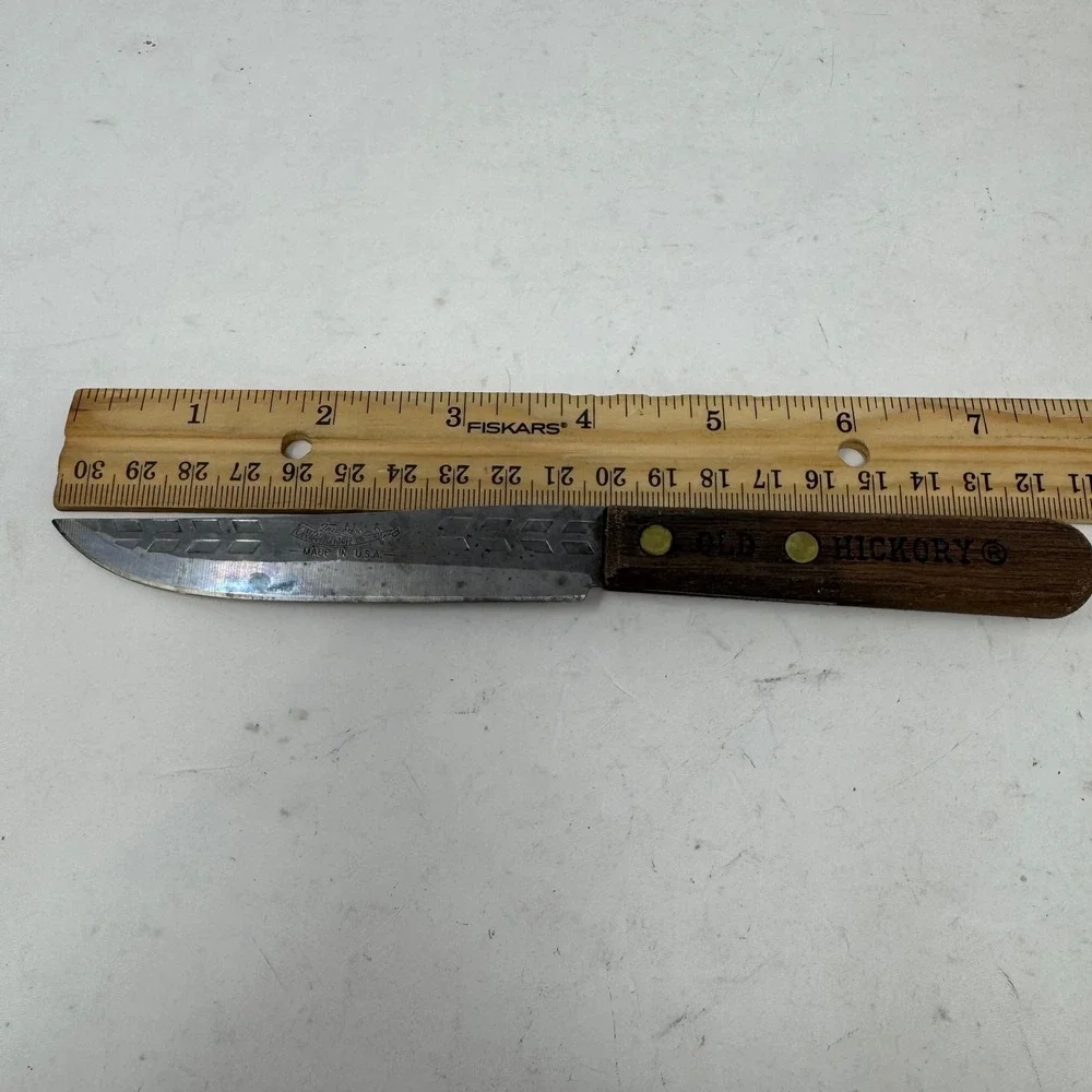 Old Hickory Ontario Knife Co‎ 3 Piece Set Slicing Utility Paring Made in USA